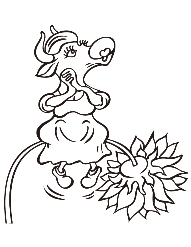 Baby Cow Coloring Pages - ClipArt Best