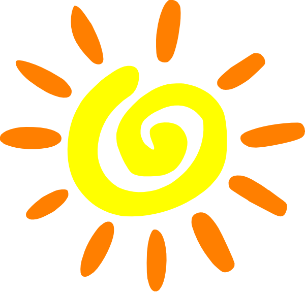 Sun Clip Art - vector clip art online, royalty free ...