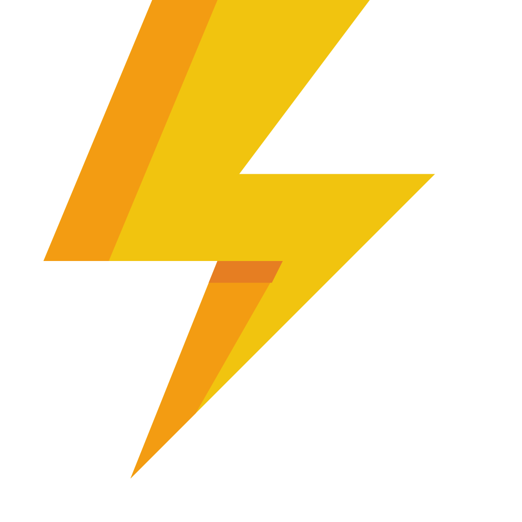 Lightning Icon | Small & Flat Iconset | paomedia
