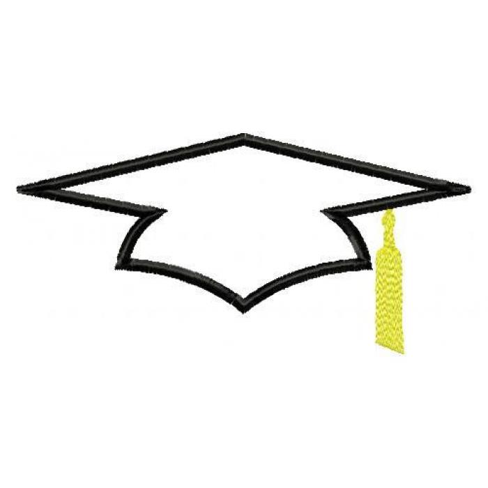 Best Photos of Graduation Cap Outline - Graduation Cap Coloring ...