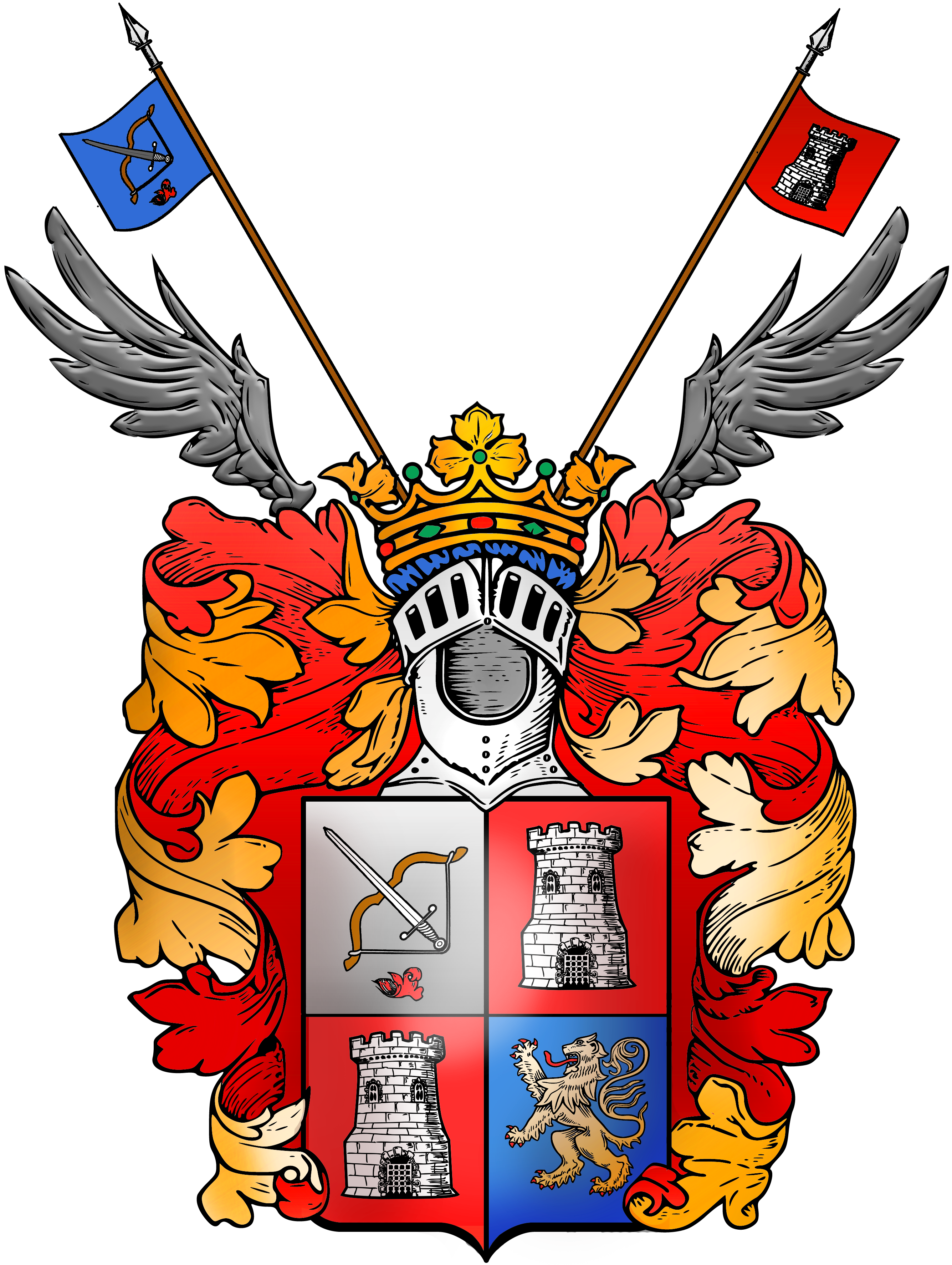 Family Crest Template ClipArt Best