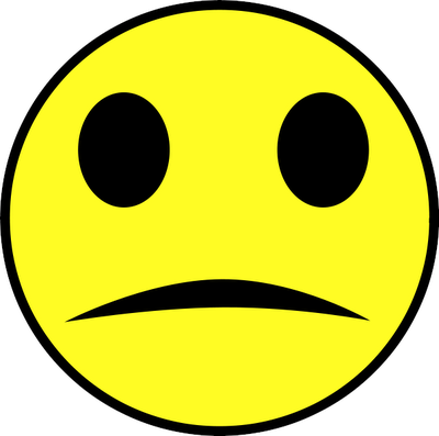 Clipart Sad Face