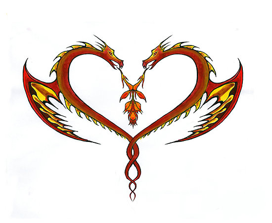 Dragon Love Featured!" by crackgerbal | Redbubble