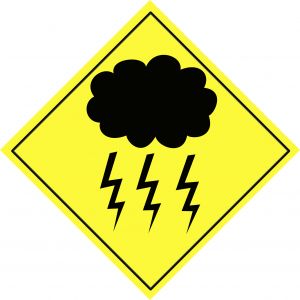 Weather Warning Sign 1 - Stock Illustration - stock.