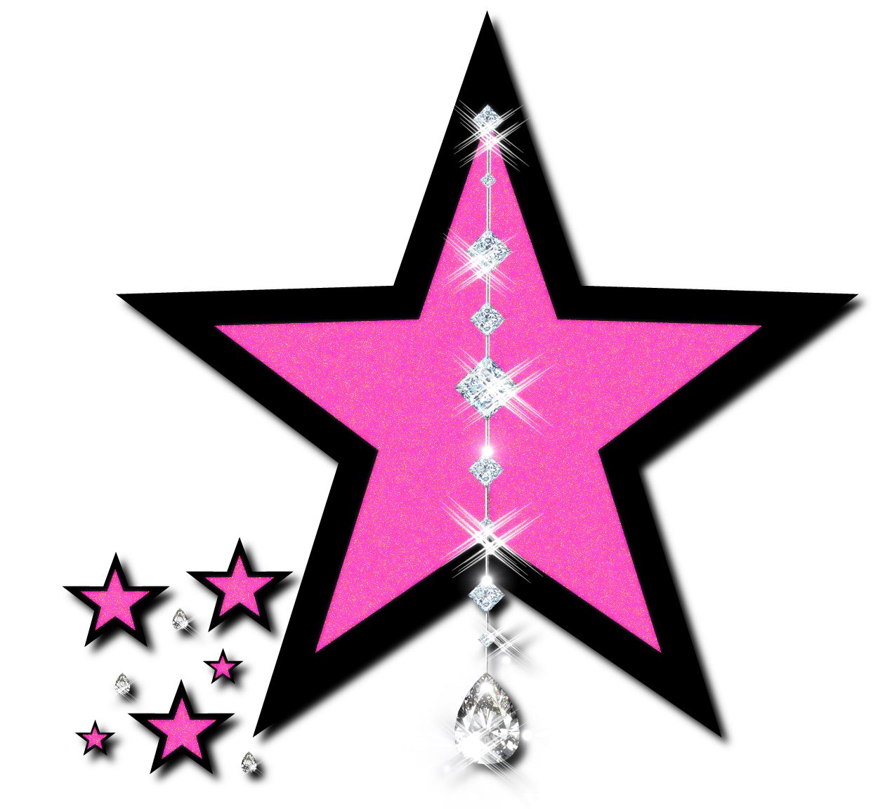 Pink Star Clipart - ClipArt Best