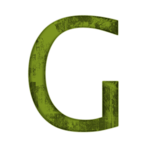Capital Letter G Icon #071590