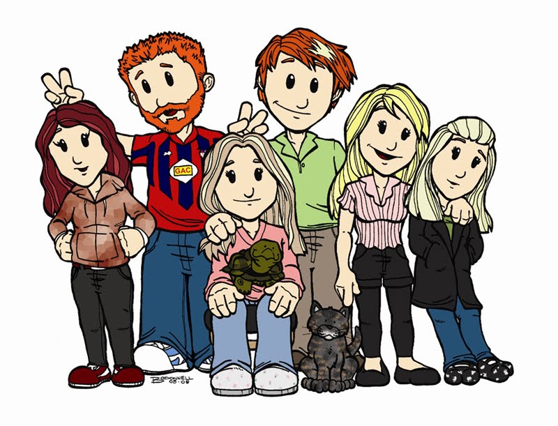 Pictures Of A Cartoon Family - ClipArt Best