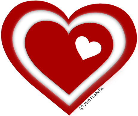 Valentine Hearts Clip Art | Free Clip Art from Pixabella