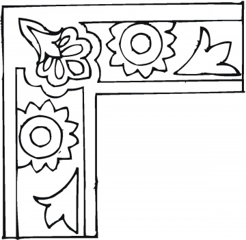Mirrow Frame coloring page | Super Coloring