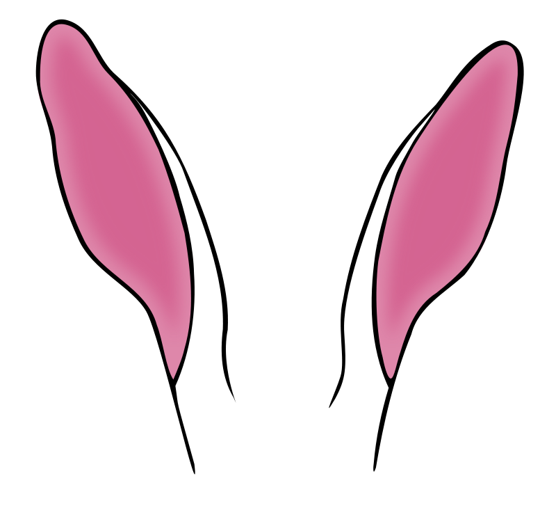 rabbit ears clip art free - photo #5