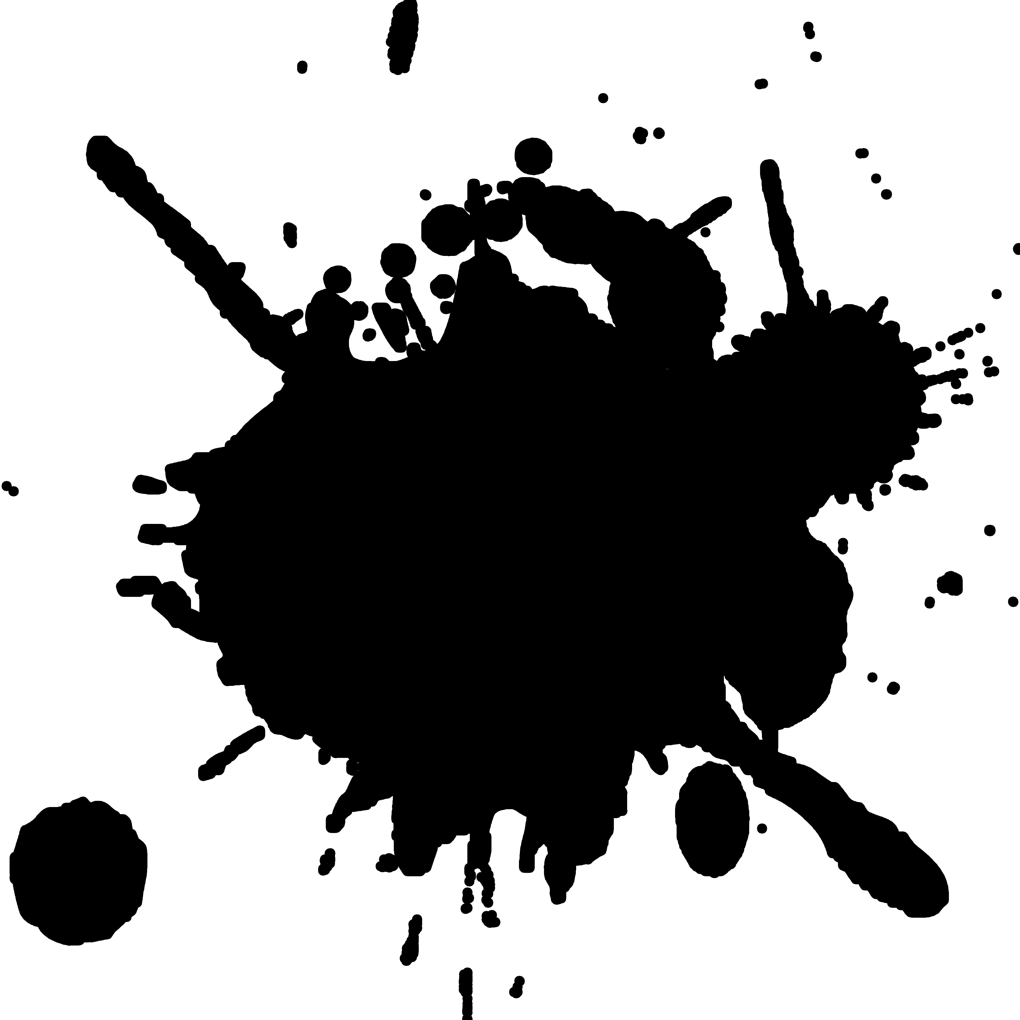 Black Paint Splash Png Clipart Best