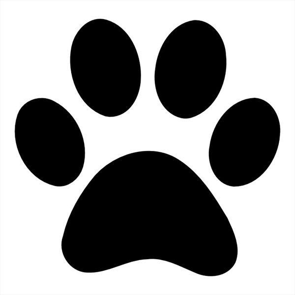 Printable Dog Paw Print Stencil ClipArt Best printable-dog-paw-print-stencil-clipart-best