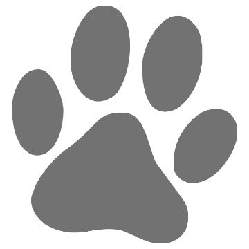 Best Photos of Template Of Dog Paw Print - Dog Paw Print Clip Art ...