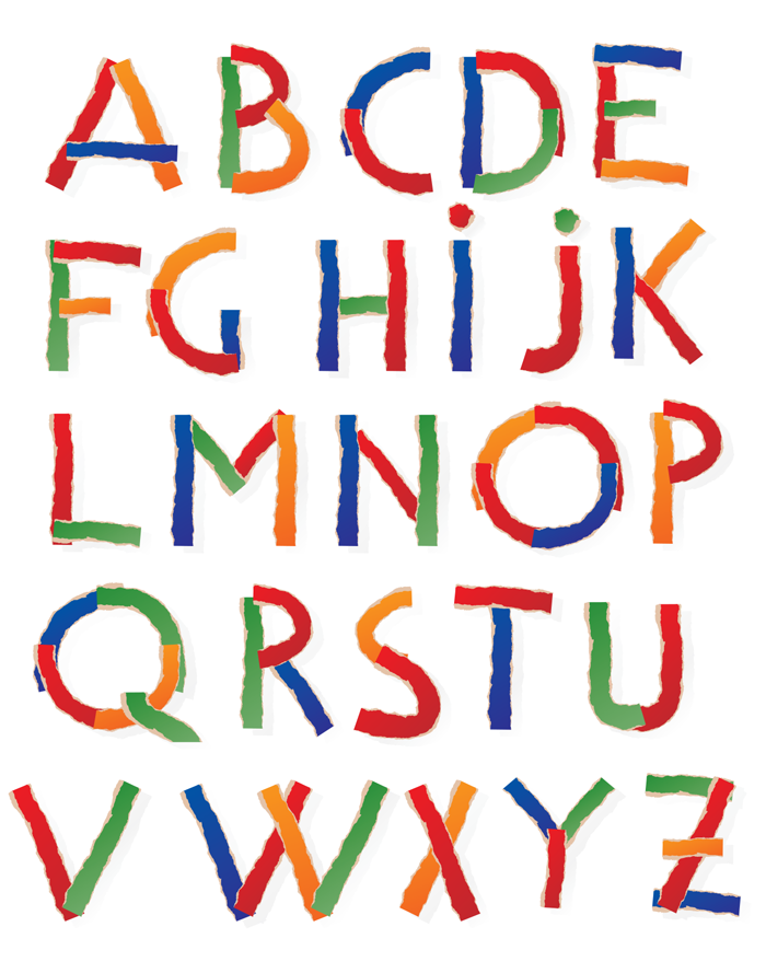 i should be mopping the floor: Fifteen Free and Fun Alphabet Graphics