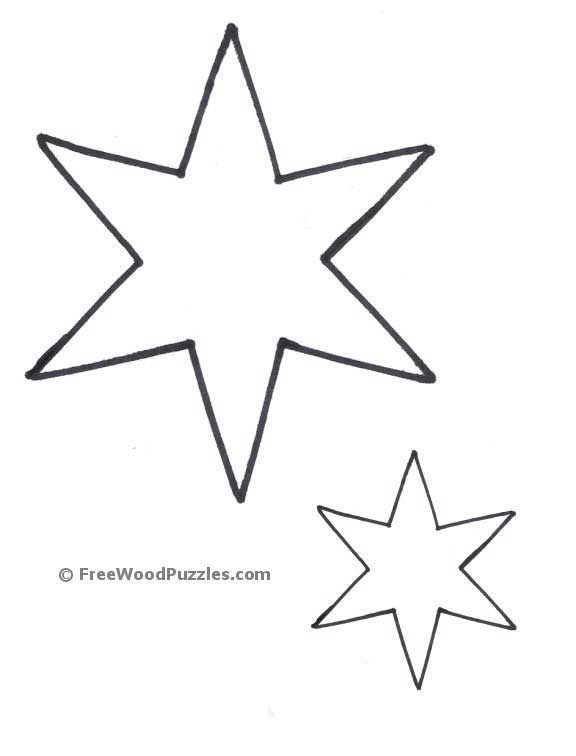 Best Photos of Small Star Template Pattern - Printable Star ...
