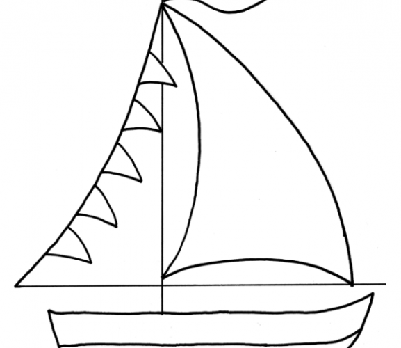 Sailboat Template ClipArt Best