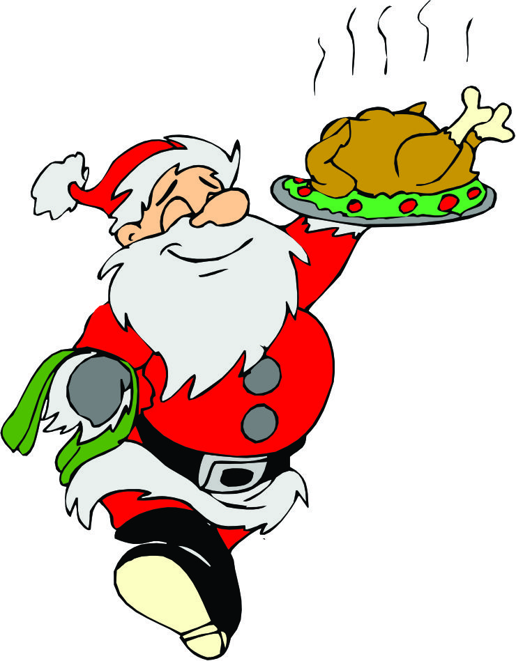 santa golfing clipart - photo #33