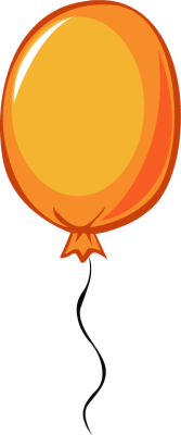 Orange Balloon Clipart - Free Clipart Images
