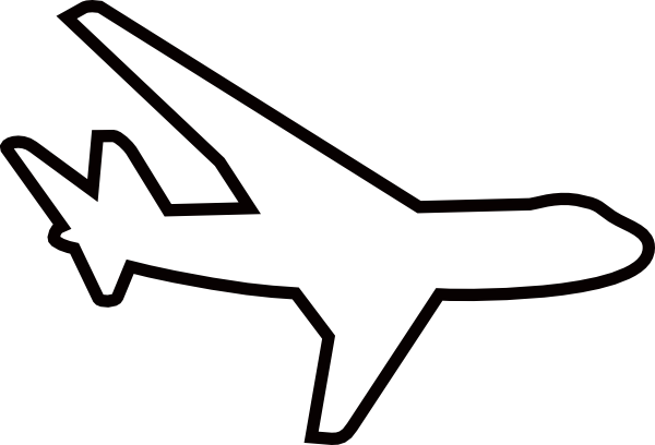 Aeroplane Stencil - ClipArt Best
