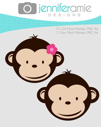 Hanging Monkey Template - Free Clipart Images