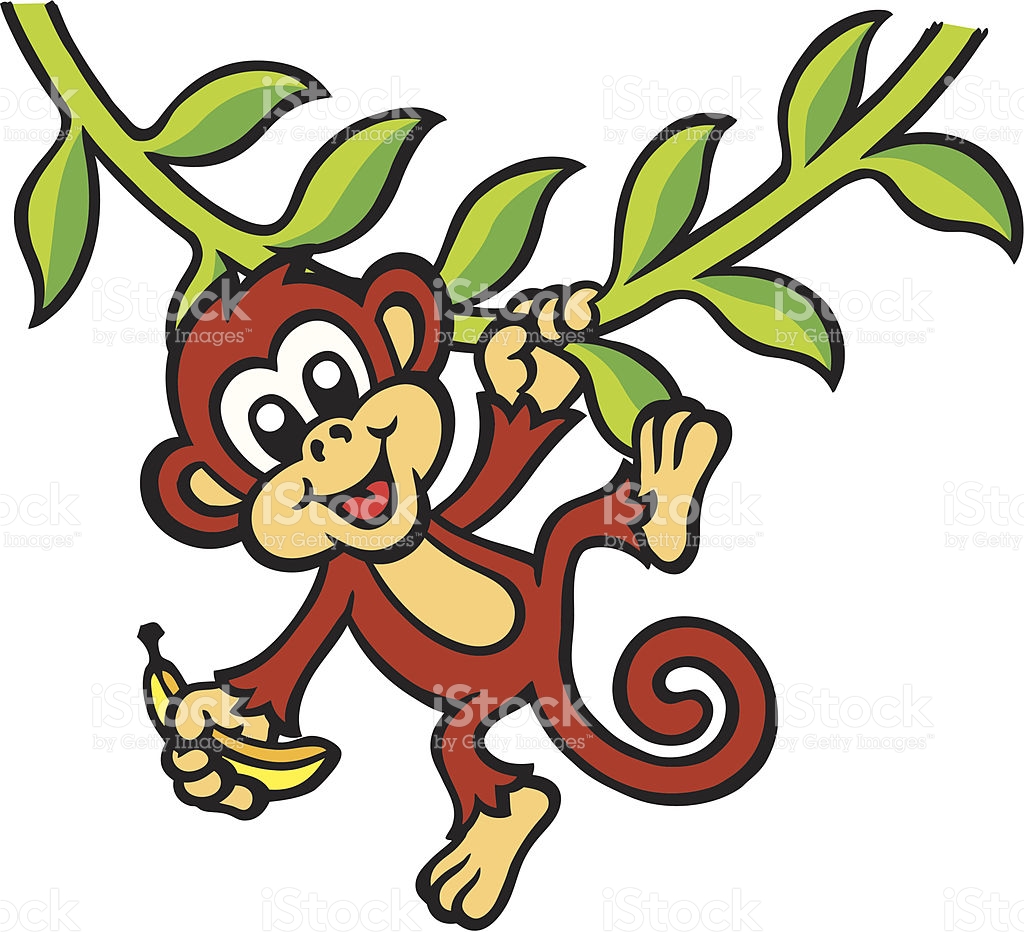 monkey vine clipart - photo #40