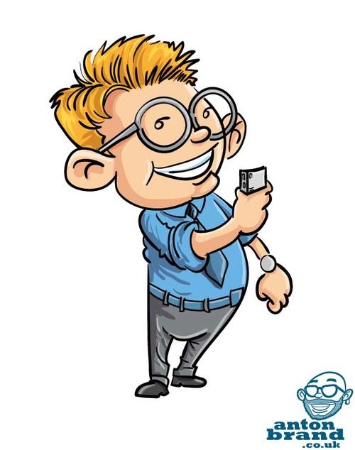 1000+ images about Cartoon illustrations of Nerds and Geeks on ...