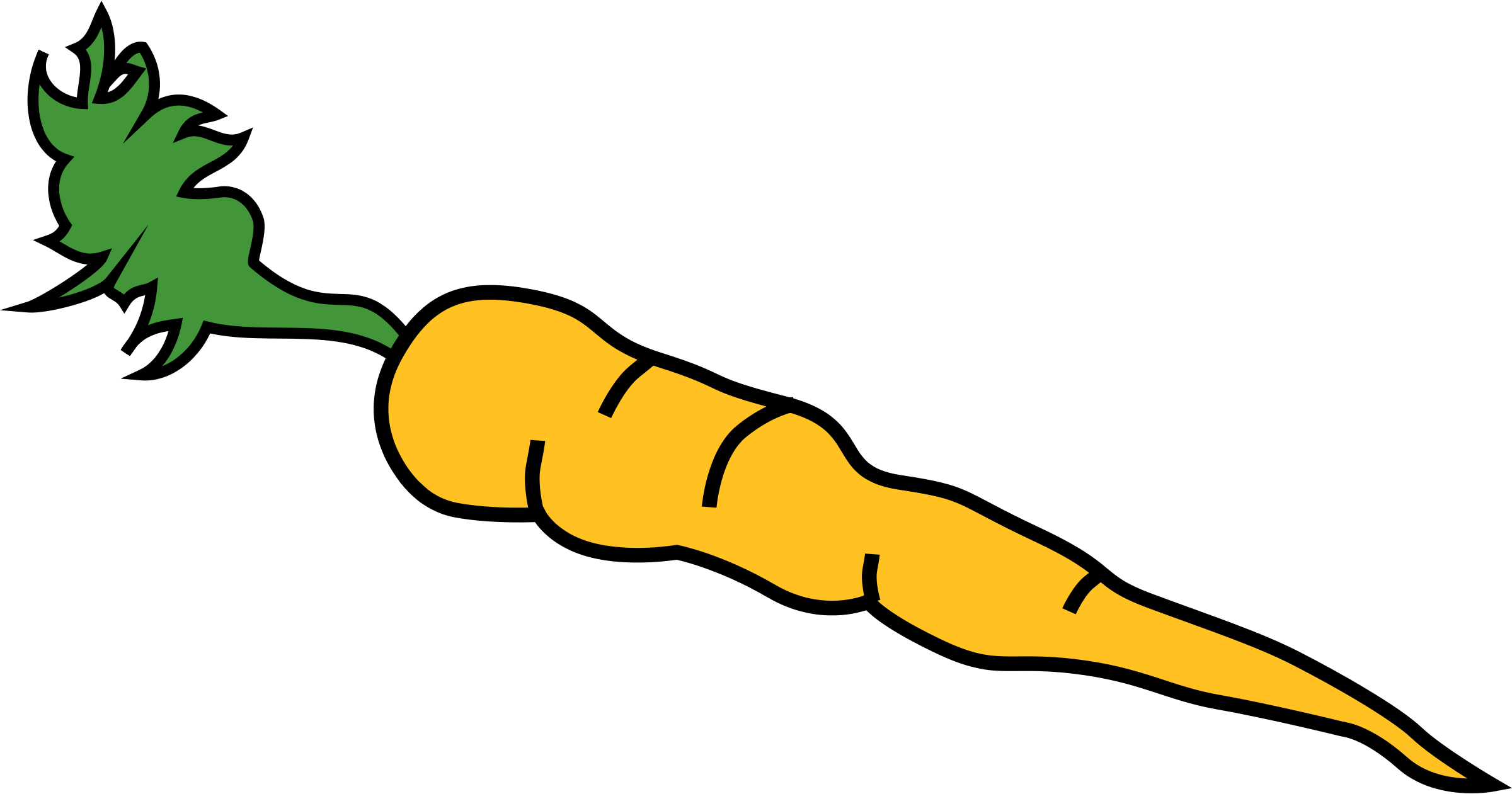 Clipart - carrot