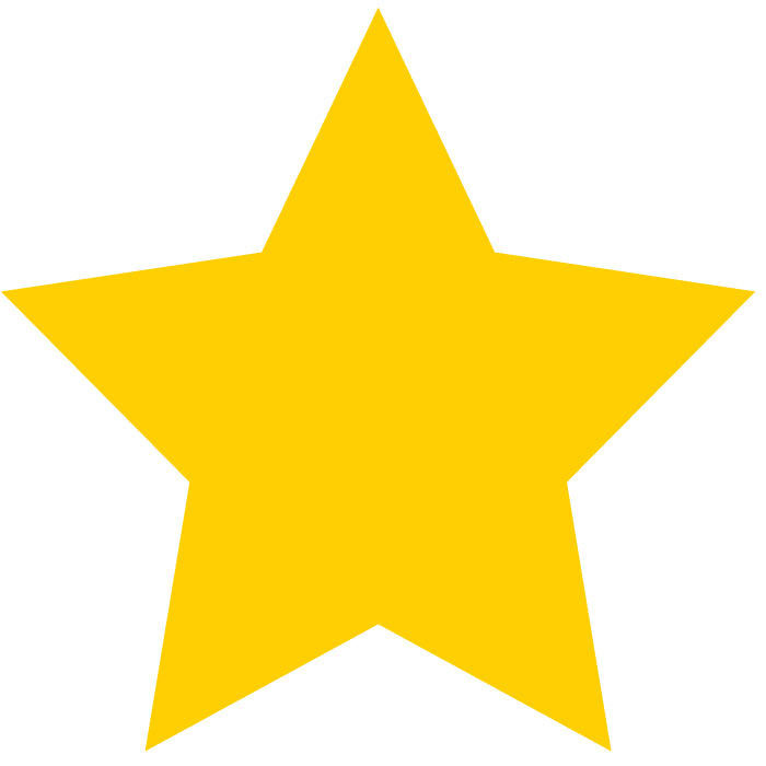 yellow christmas star clipart - photo #4