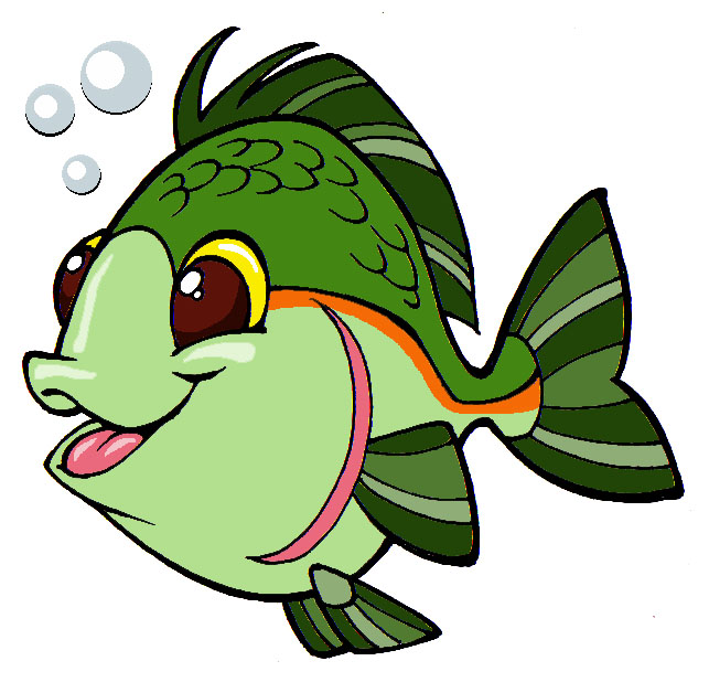 clip art green fish - photo #10