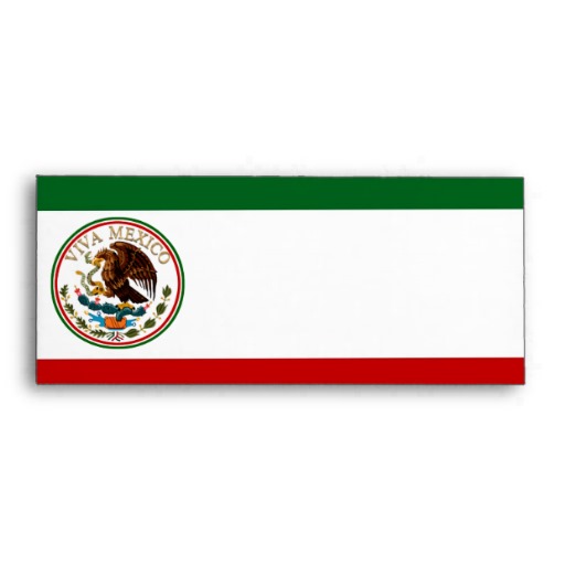 Viva Mexico (Eagle from Mexican Flag) Envelope from Zazzle.