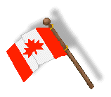 Canadian clip art and free clip art of crossed Canada Day flags ...