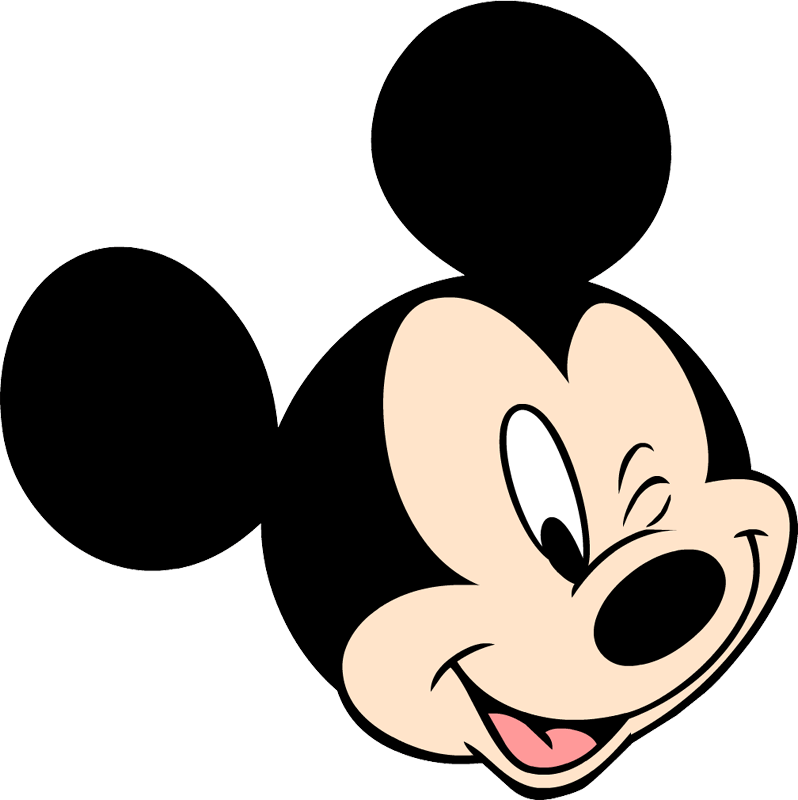 mickey mouse ears outline clip art - photo #44