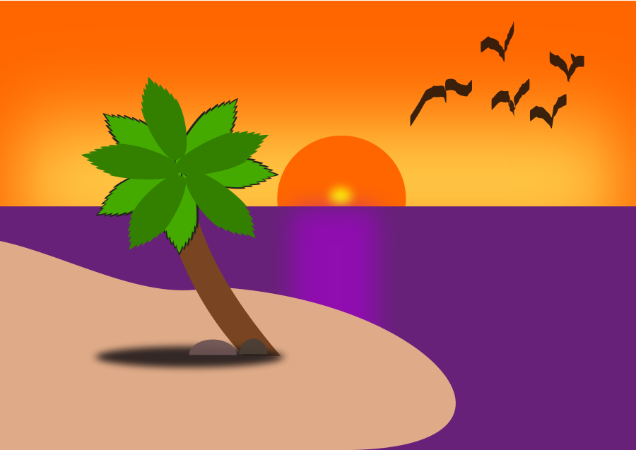 free beach cartoon clip art - photo #12