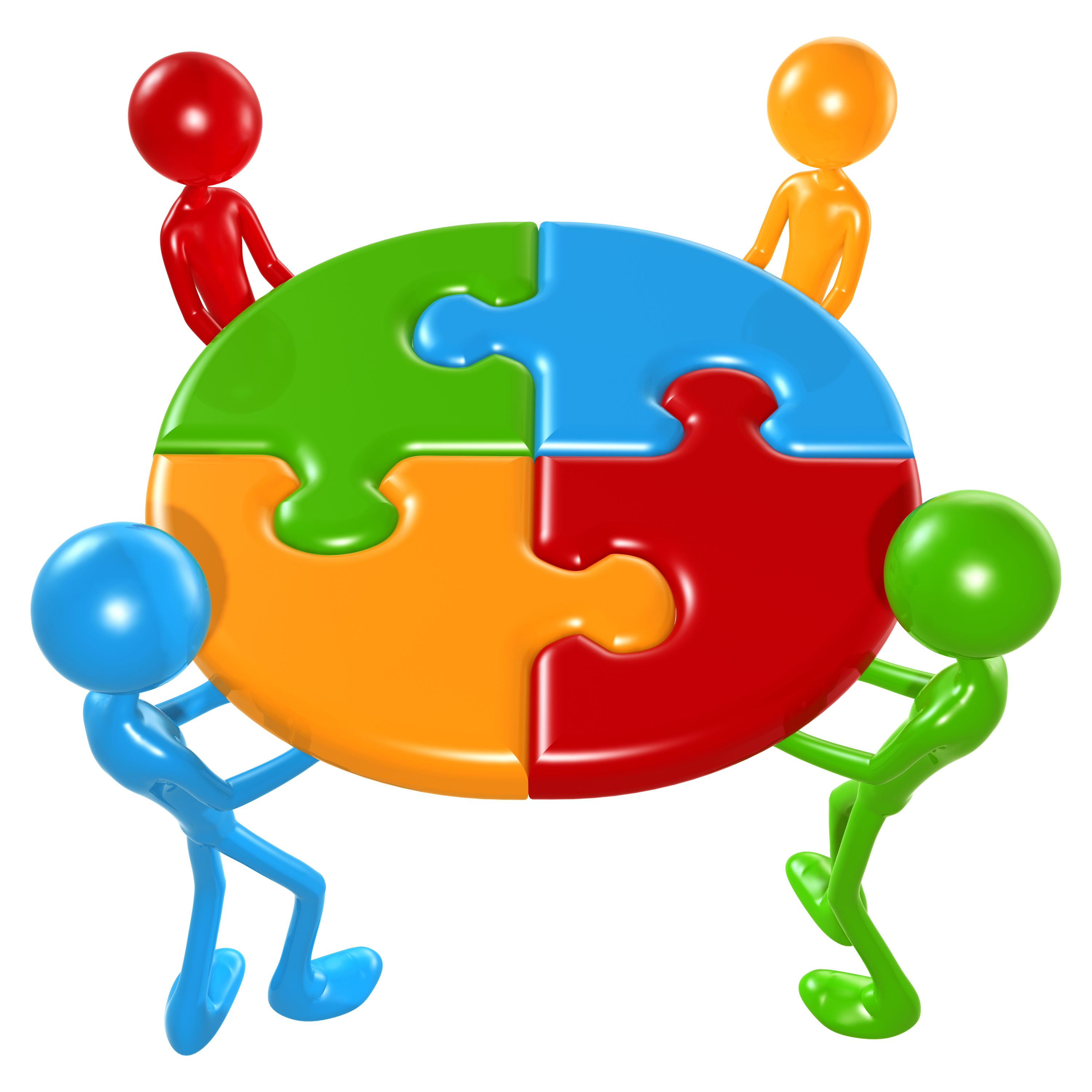 Working Together As A Team - Free Clipart Images