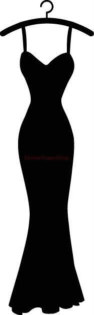 triangle silhouette dress