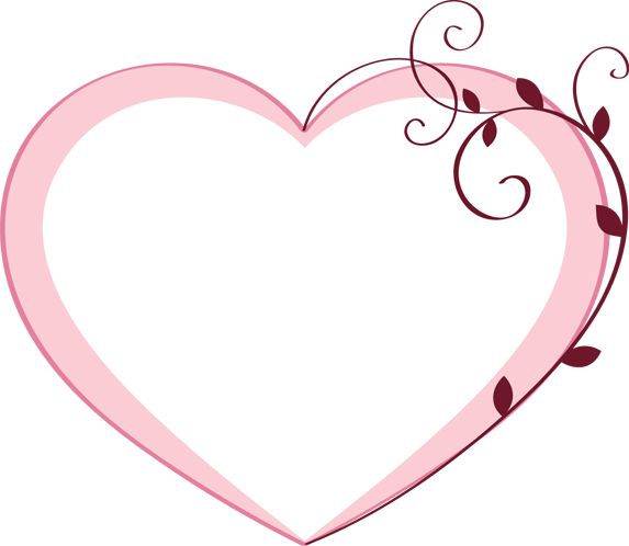 Free clip art valentines day heart border
