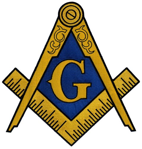 Amazon.com: Masonic Logo Large Patch Embroidered Iron-On Freemason ...