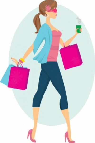 Free vector Vector people Fashion Shopping Girl - Download Free ...