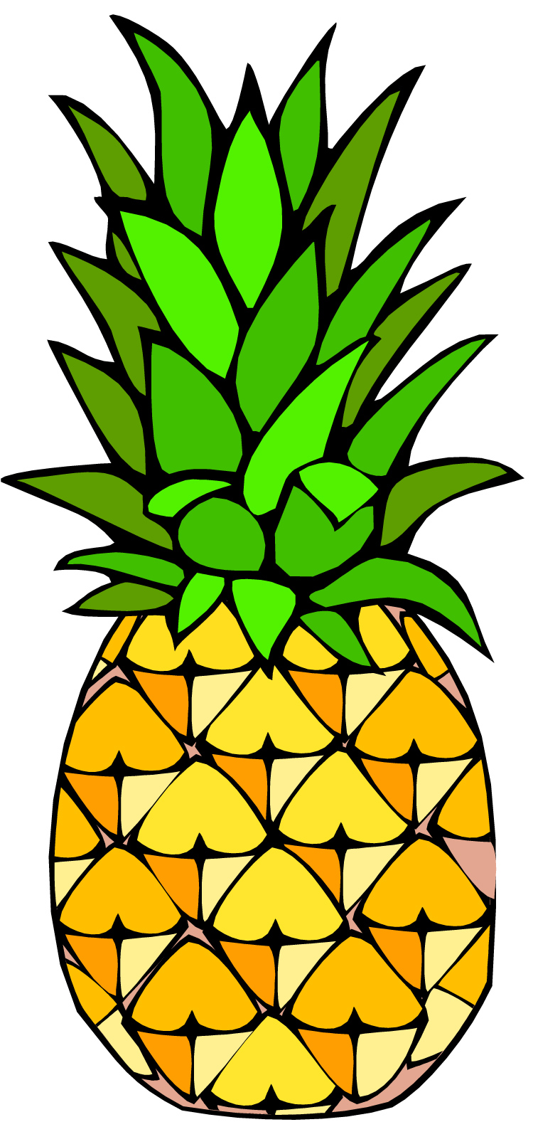 Cartoon Pineapple | Free Download Clip Art | Free Clip Art | on ...