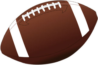 Free clipart of a football