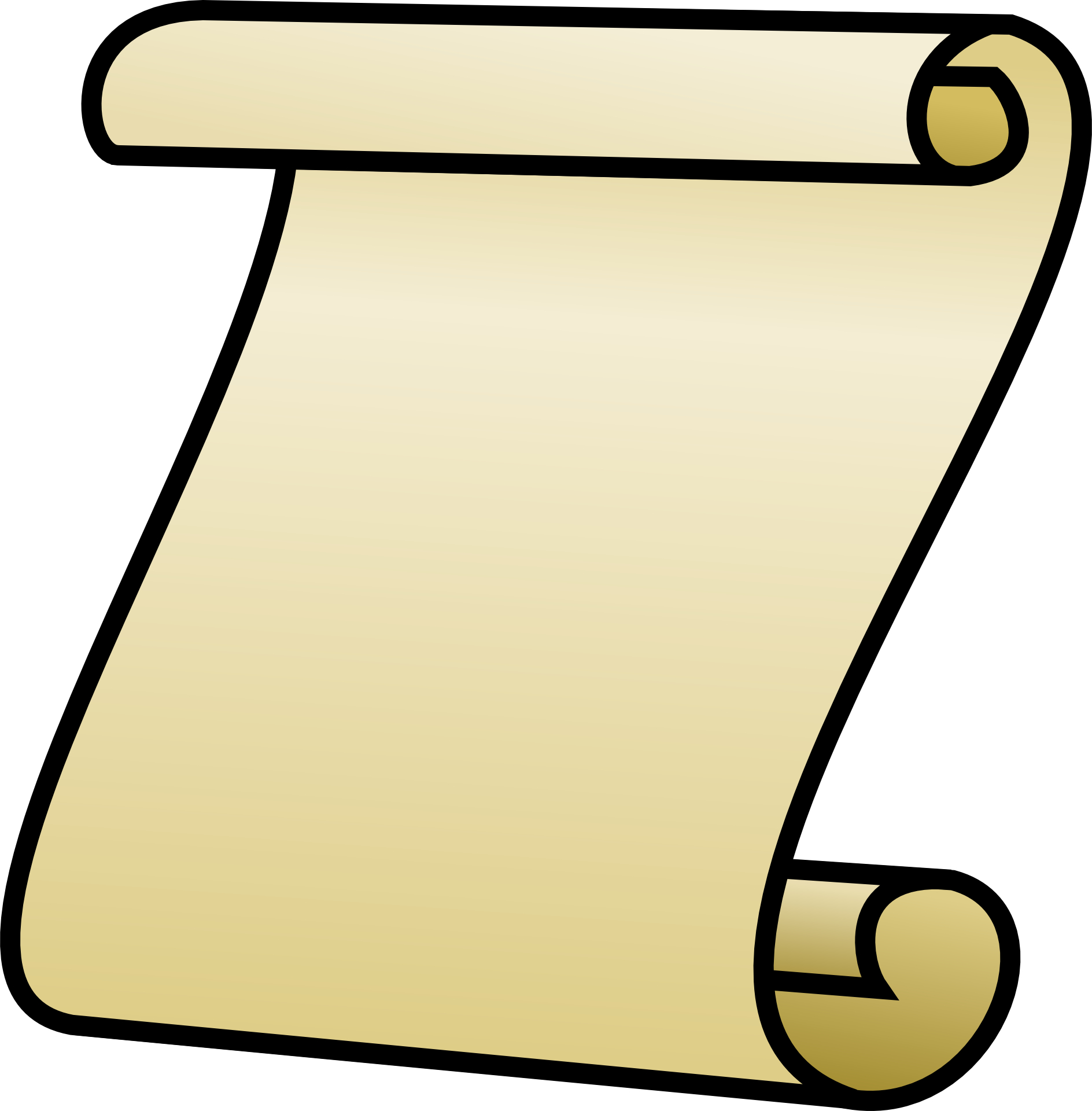 Cartoon Parchment Paper ClipArt Best
