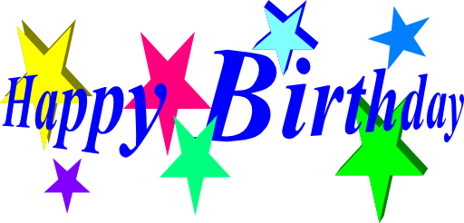 Free happy birthday clip art images