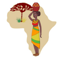 Free Africa Clipart - Clip Art Pictures - Graphics - Illustrations