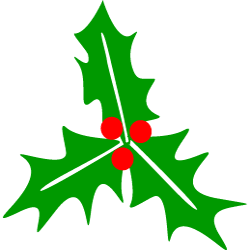 Clipart Christmas Holly - Free Clipart Images