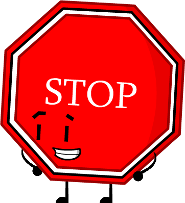 Image - Stop Sign.png - Battle For Dream Island Fan Fiction Wiki