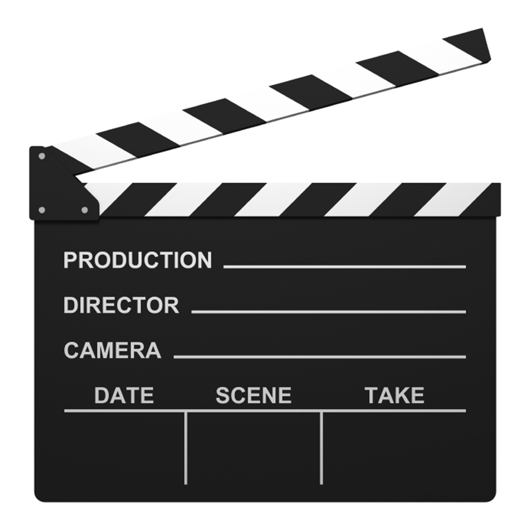 Movie Clapper Clipart - Free Clipart Images