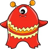 Red Monster Clipart - Free Clipart Images