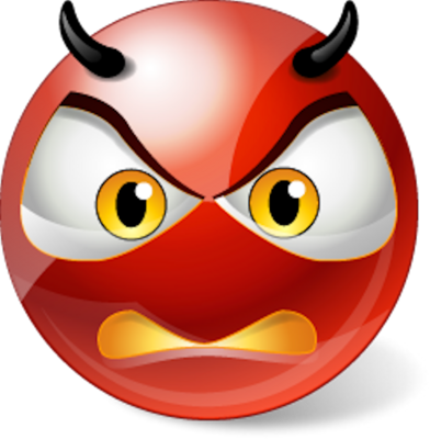Angry Smiley_Angry Birds Walkthrough 4-5_Angry Smiley Clip Art