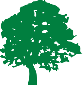 Green Tree clip art - vector clip art online, royalty free ...