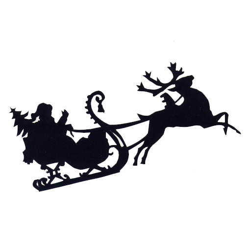 christmas clipart sleigh - photo #42
